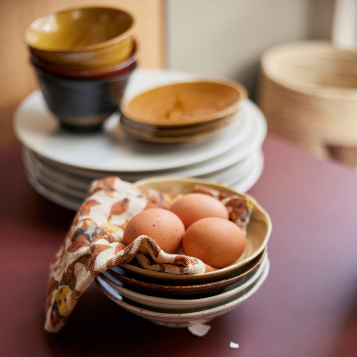 HKliving Mediterranean Tangerine Servetten - Set van 2