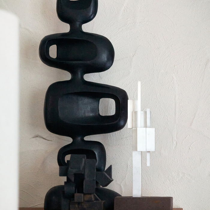 HKliving Sculpture Ornament - Heavy Black