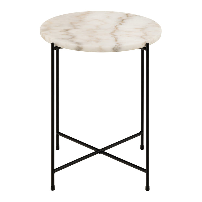 by fonQ Dainty Bijzettafel Ø 42 cm - Wit