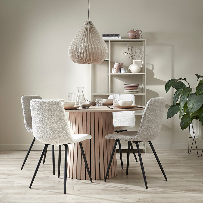 by fonQ Mixed Ceramics Kommen 4st. - Ø 11 cm - Taupe