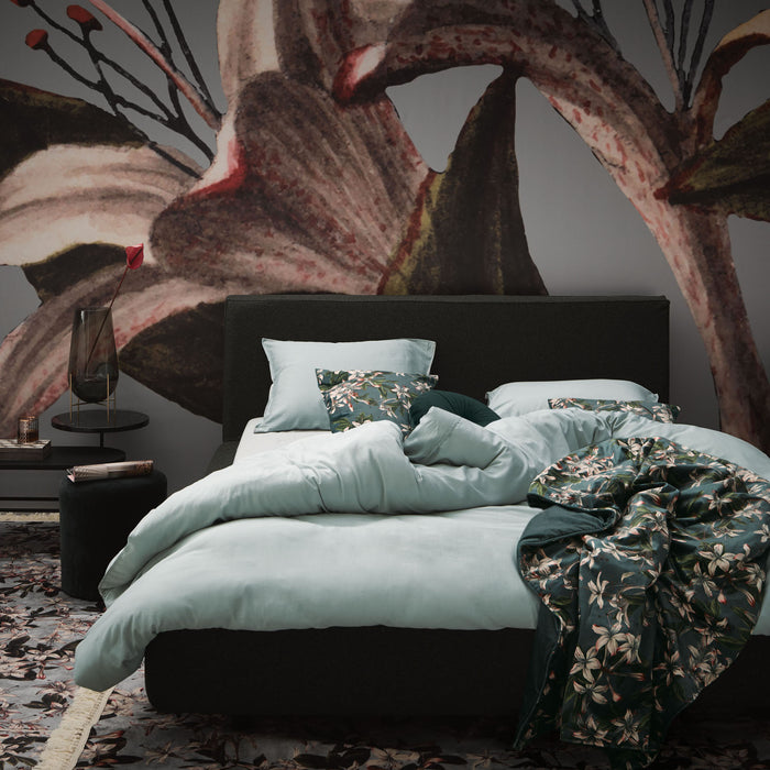 Essenza Minte Dekbedovertrek 200 x 220 cm - Dusty green