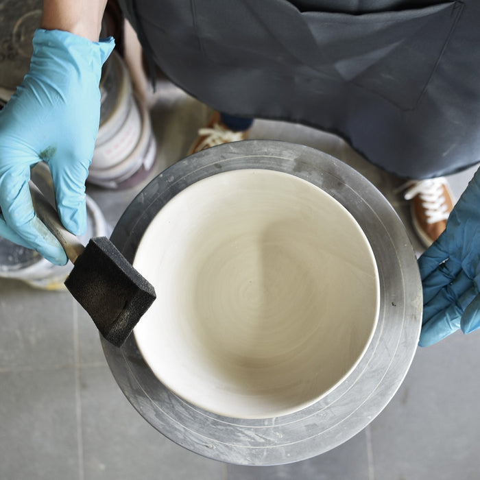 by fonQ Mixed Ceramics Pastaborden 4st. - Ø 22 cm - Dusty Rose