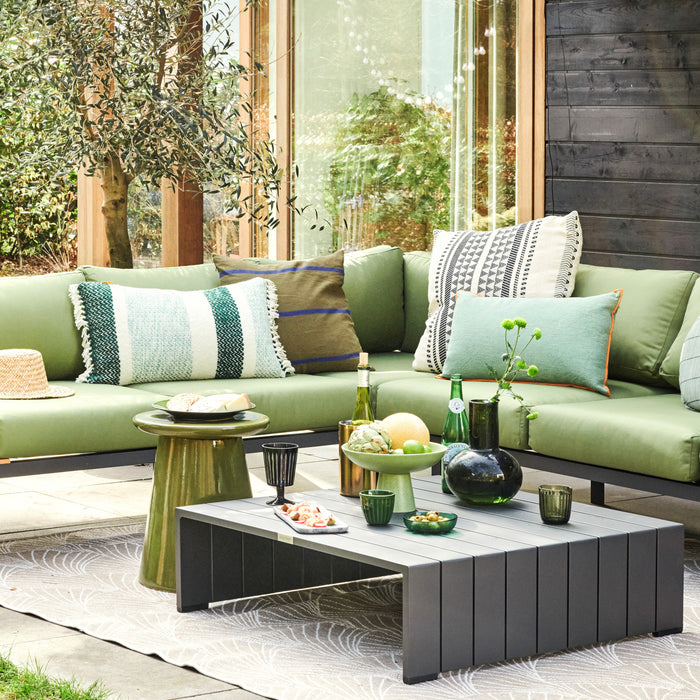 HKliving The Emeralds Fruitschaal Ø 25 cm