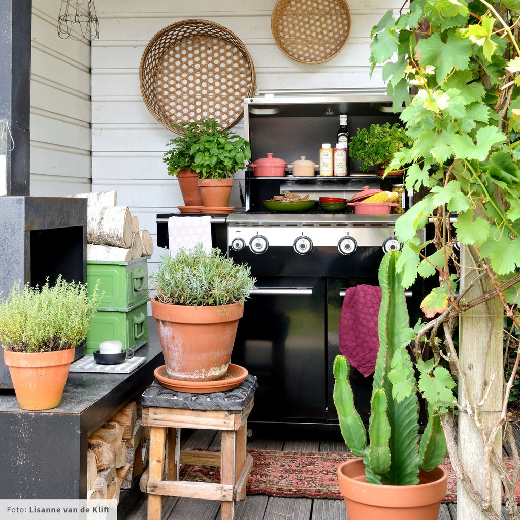 2. Buiten koken met een buitenkeuken