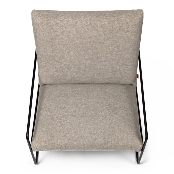 Ferm Living Desert Lounger - Dolce - Black / Dark Sand