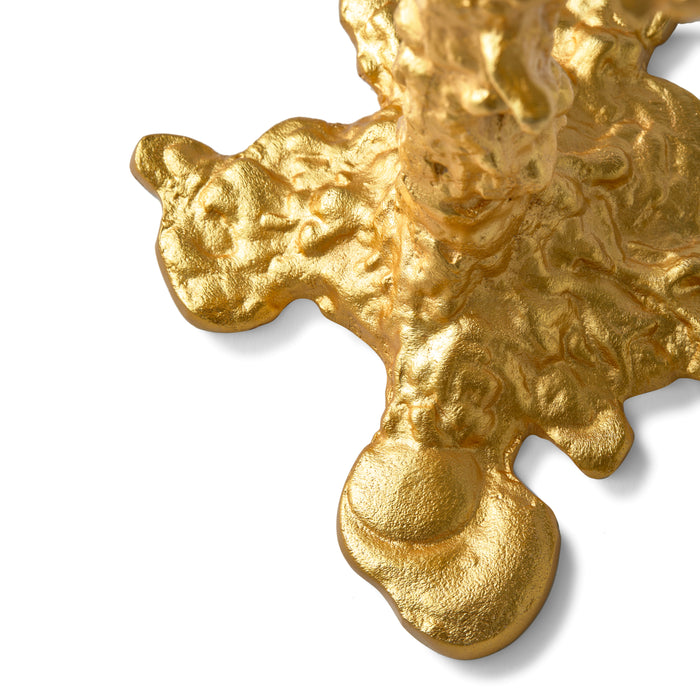 POLSPOTTEN Drip Kandelaar - Goud