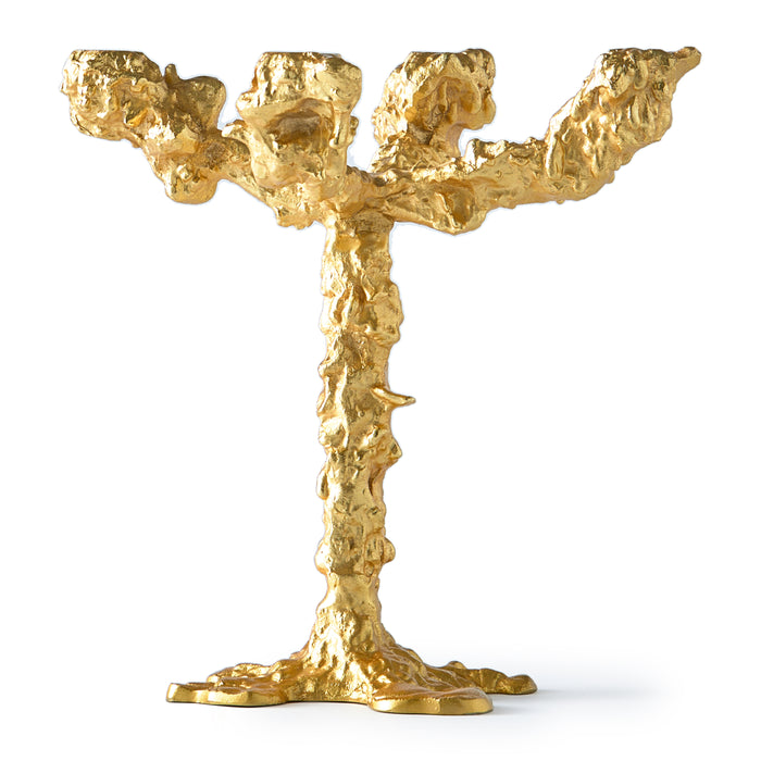 POLSPOTTEN Drip Kandelaar - Goud