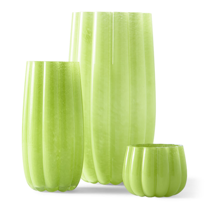 POLSPOTTEN Melon Vaas - L - Green