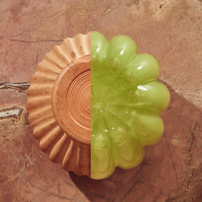 POLSPOTTEN Melon Vaas - L - Green