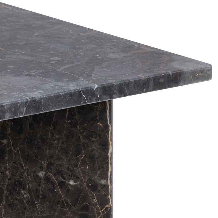 by fonQ Stone Salontafel - Vierkant - Zwart