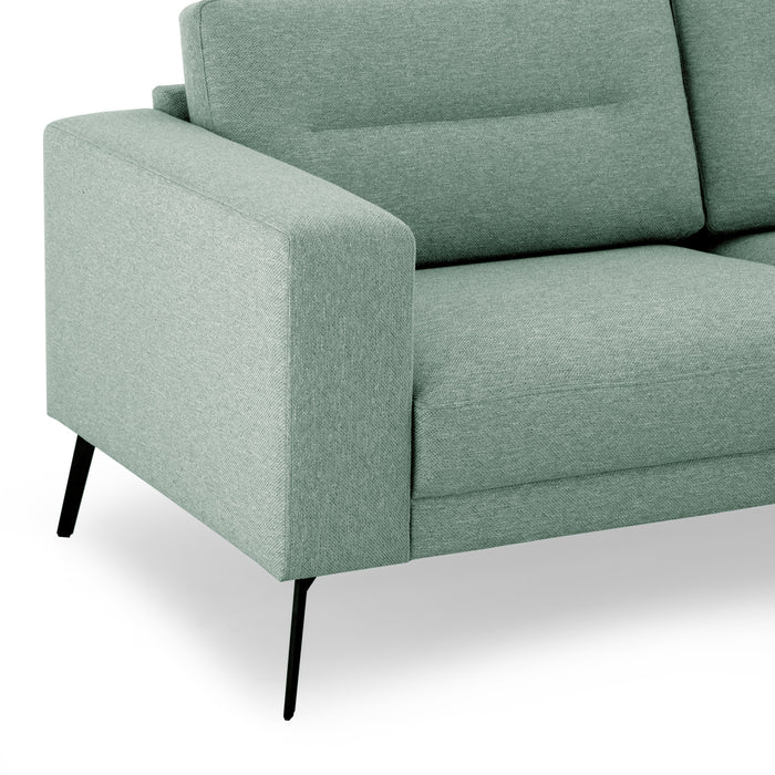 by fonQ Lewis Hoekbank met Chaise Longue Rechts - Scandi Green