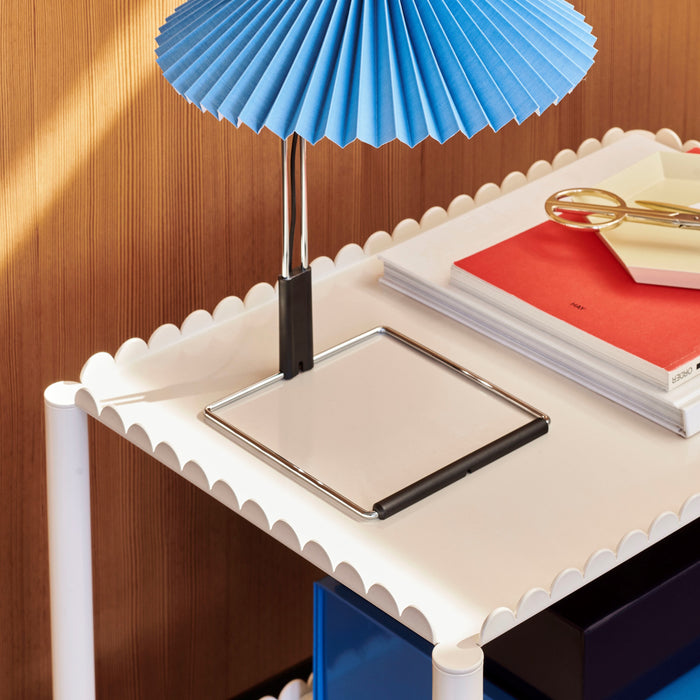 HAY Arcs Trolley Low Bijzettafel - Eggshell