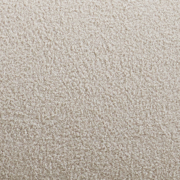 by fonQ Soft Ottomane Bank Rechts - Bouclé - Crème