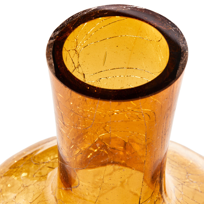 POLSPOTTEN Ball Body Vaas L - Geel