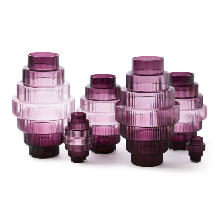 POLSPOTTEN Steps Vaas L - Paars