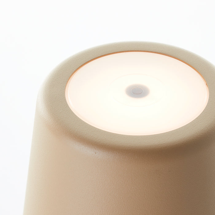 Brilliant Kaami Tafellamp - Ø 10 cm - Goud