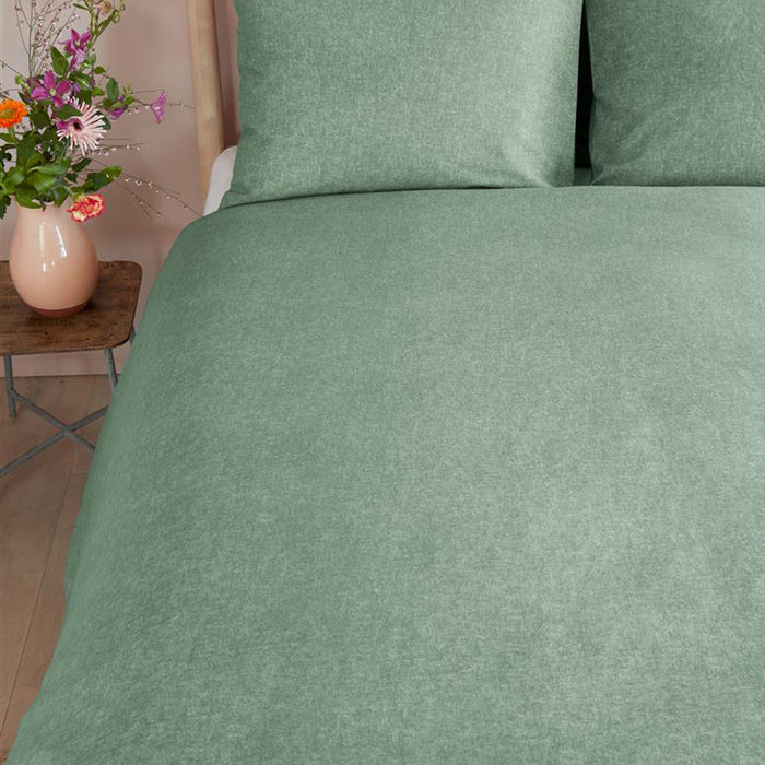 Beddinghouse Frost Dekbedovertrek 240 x 200/220 cm - Grijsgroen