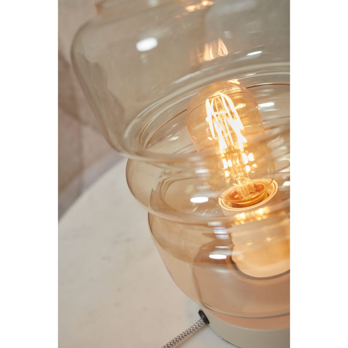 it's about RoMi Tafellamp Verona - Zand - 15x15x23cm