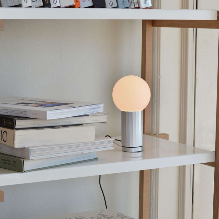 HAY Turn On LED Tafellamp - Aluminium