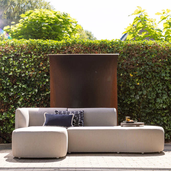 Woood Chios Loungebank - Zand - Links