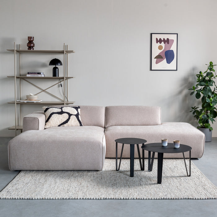 by fonQ Clip Bijzettafel Ø 60 cm - Zwart