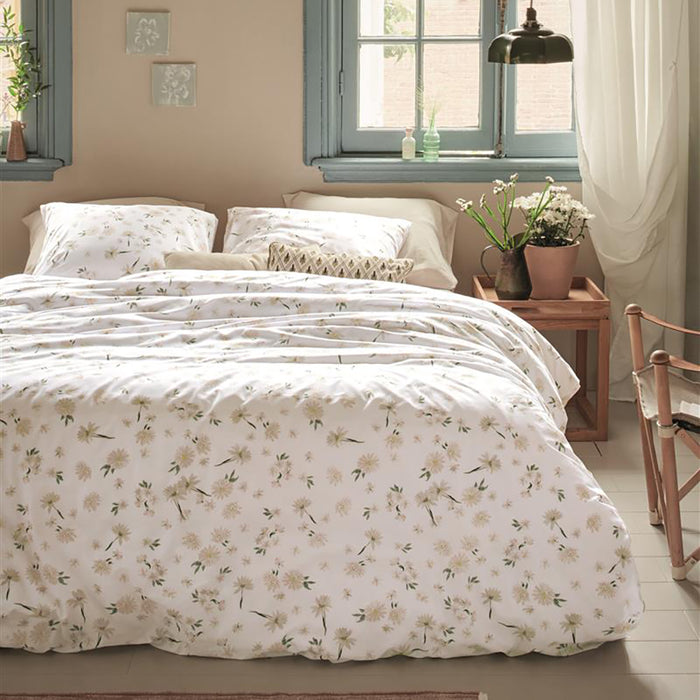 Ariadne At Home Daisies Dekbedovertrek 240 x 200/220 cm - Wit