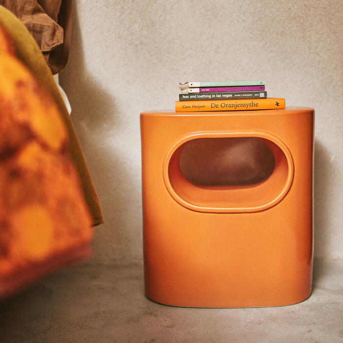 HKliving Space Bijzettafel - Orange