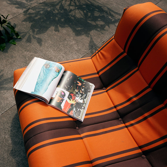 HKliving Lazy Lounge Tuinstoel - Retro