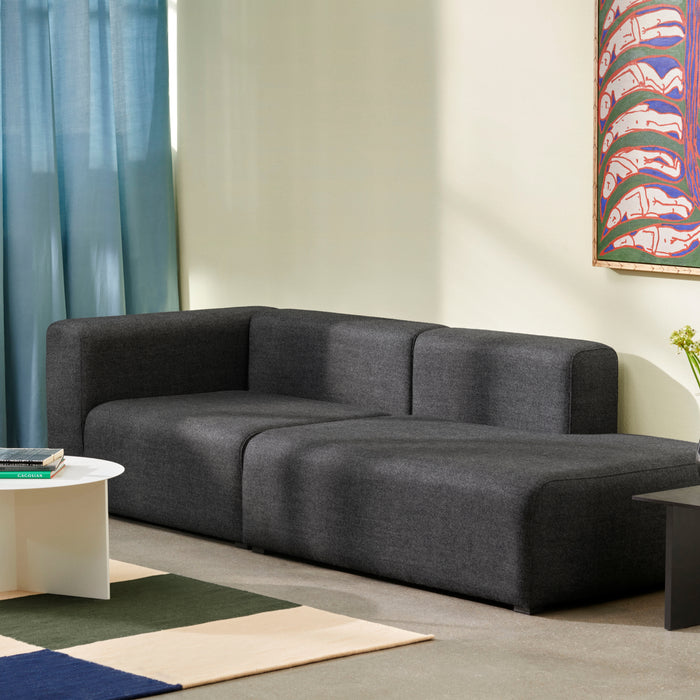 HAY Slit Table Wood Oblong Bijzettafel - Zwart