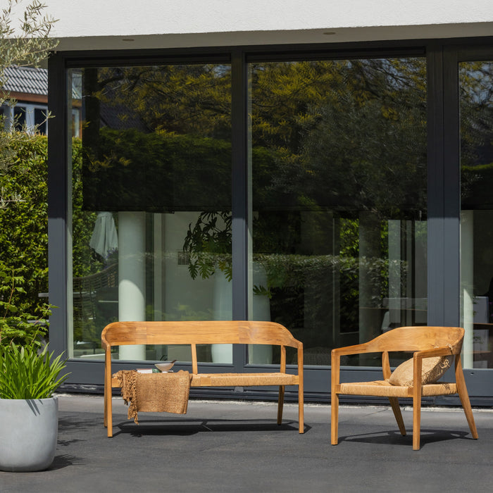 WOOOD Chena Fauteuil - Wicker/Teak