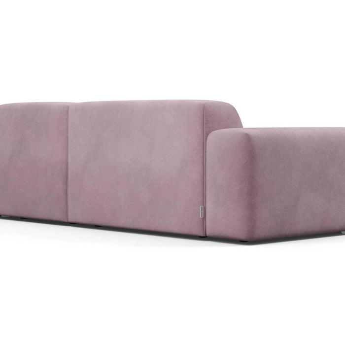 NADUVI Collection Nina Hoekbank Rechts - Velvet - Lila