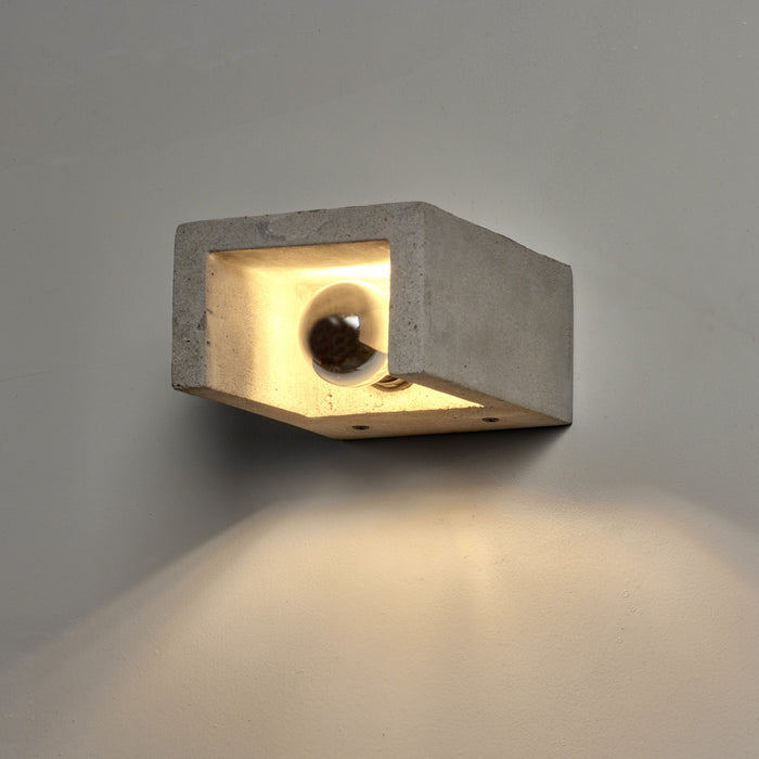Serax - Thijs Prinsen - Primary Shape Wandlamp - H 7,5 cm - Concrete