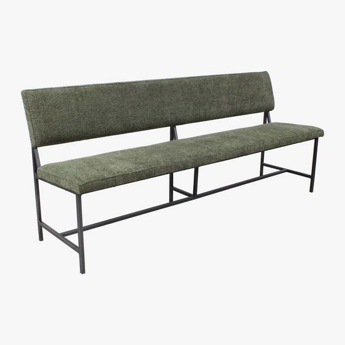 by fonQ Spare Eetkamerbank - B 220 cm - Winter Moss