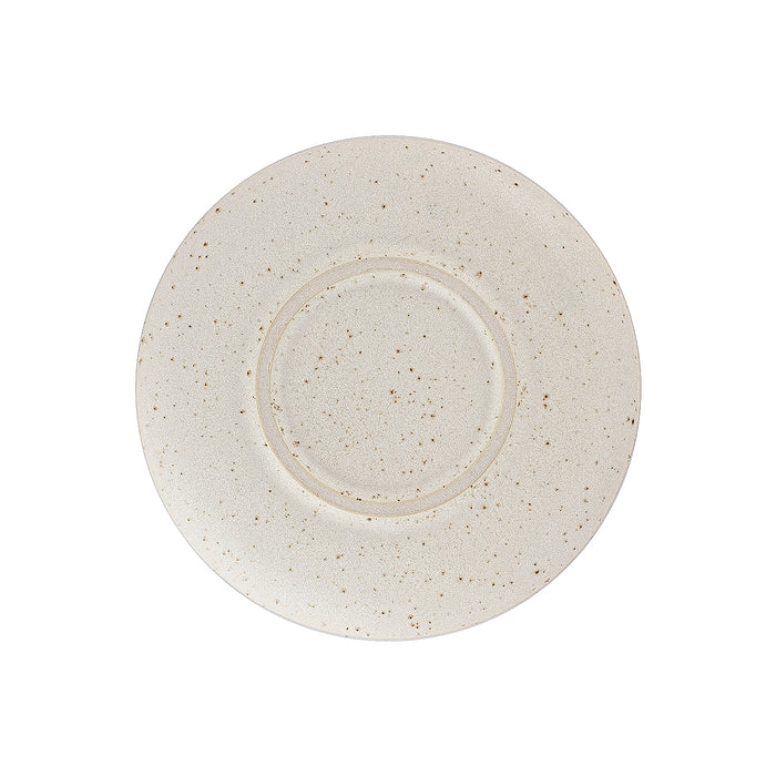 by fonQ Mixed Ceramics Gebaksbordjes 4st. - Ø 17 cm - Crème