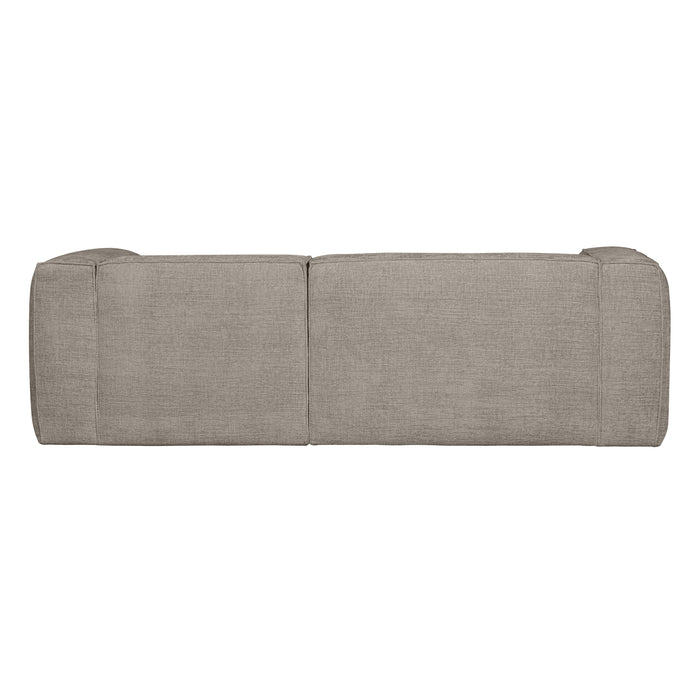 WOOOD Bean Hoekbank met Chaise Longue Rechts - Melange - Travertin