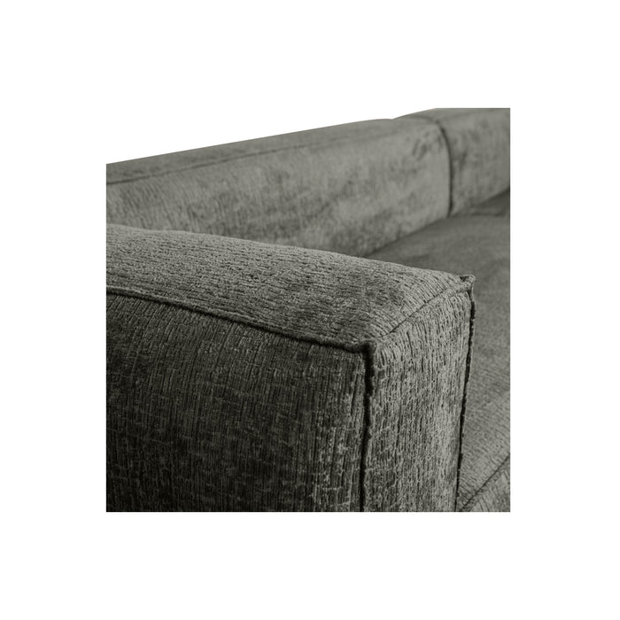 WOOOD Bean Hoekbank met Chaise Longue Rechts - Velvet - Waterplant