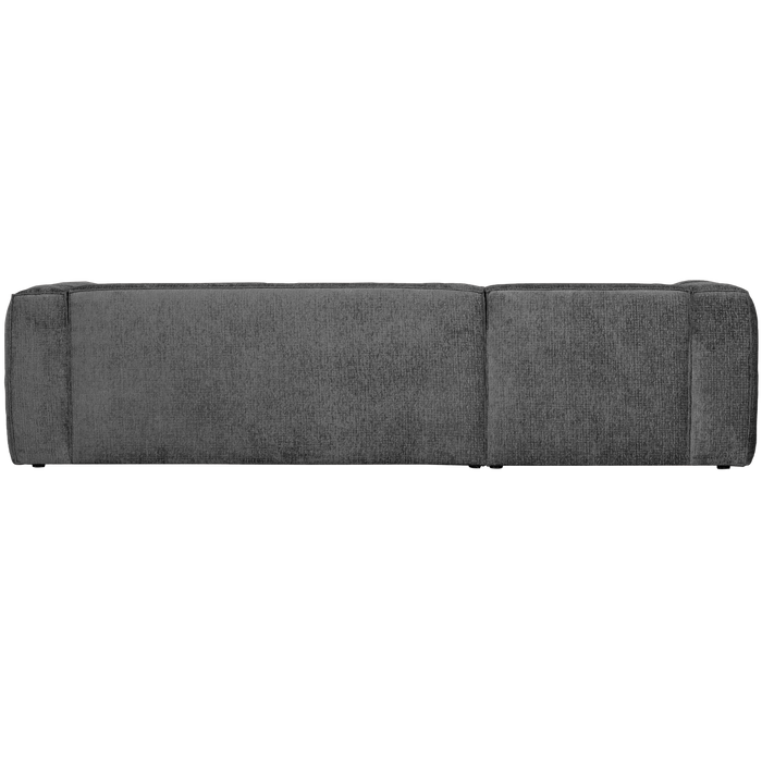 WOOOD Bean Hoekbank Links - Structure Velvet - Cloud Sky