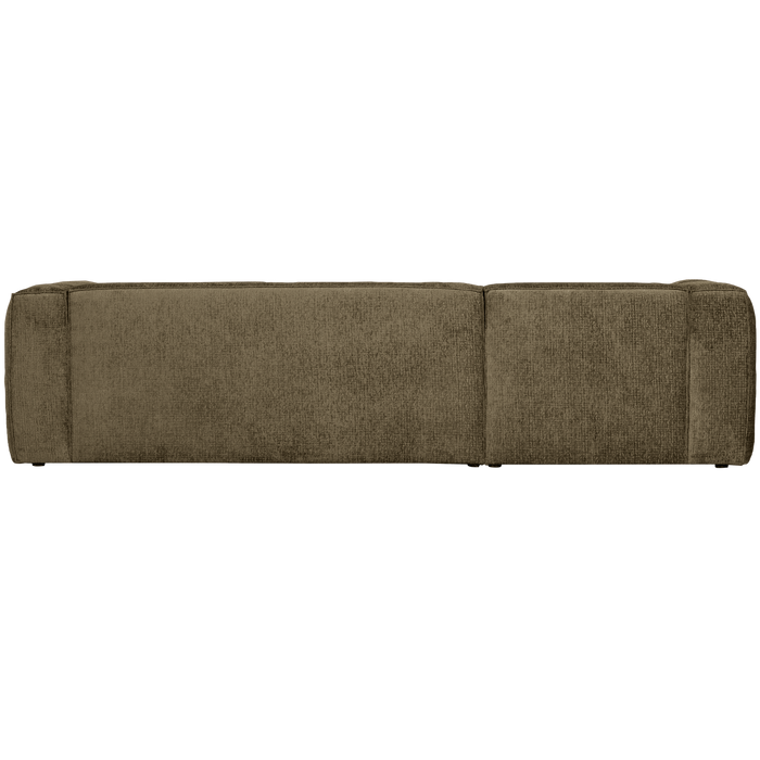 WOOOD Bean Hoekbank Links - Structure Velvet - Moss