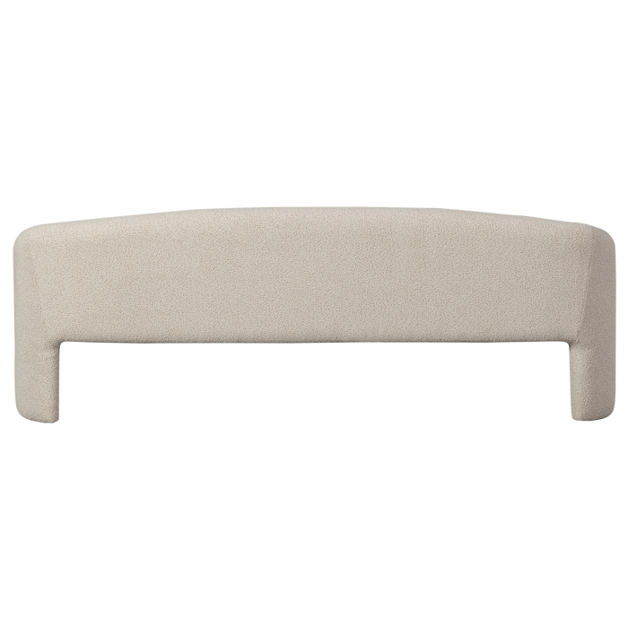 WOOOD Zone Bankje - Polyester - Beige - 58x160x55