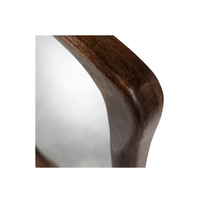 WOOOD Glittering Spiegel - Hout - Walnoot - 70x100x6