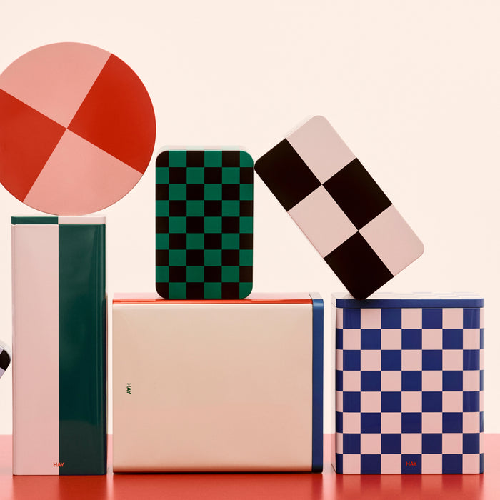 HAY Tin Voorraadblik Small - Green / Blue