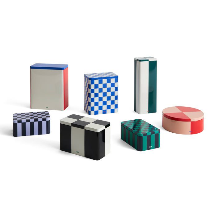 HAY Tin Voorraadblik Small - Green / Blue