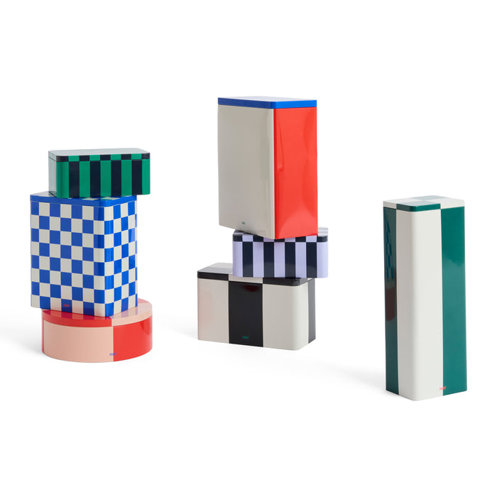 HAY Tin Voorraadblik Small - Green / Blue