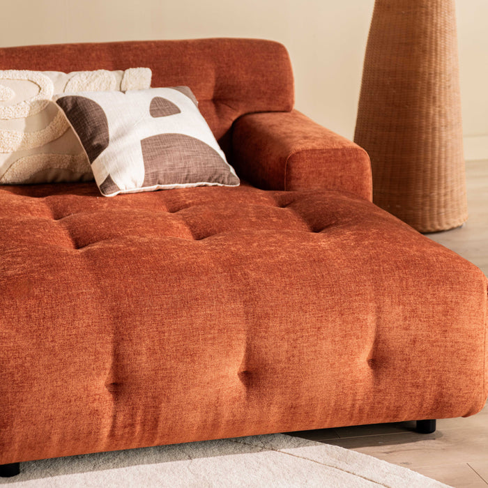 by fonQ Ruby Hoekbank met Chaise Longue Rechts - Terra