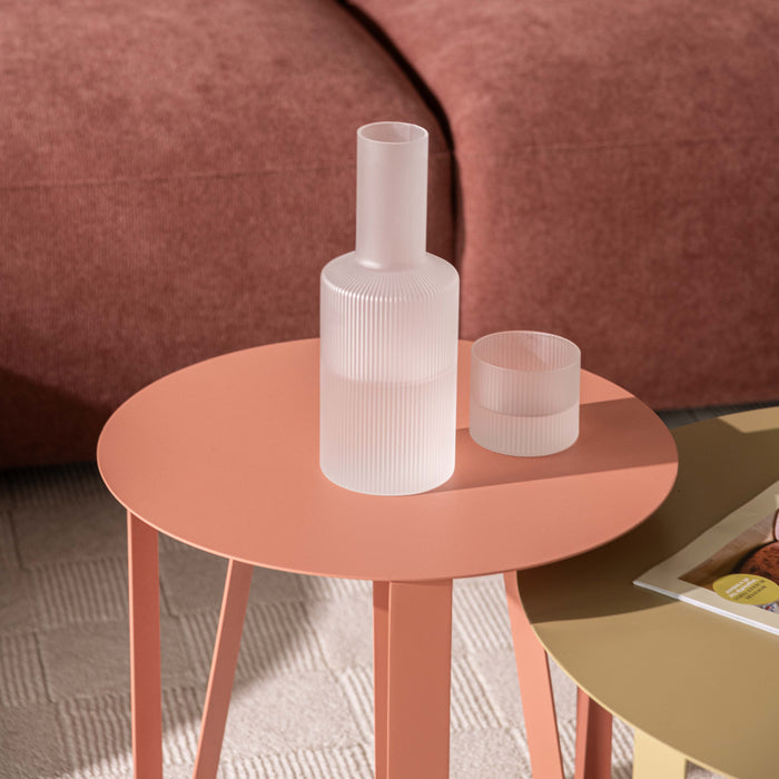 Ferm Living Ripple Karaf 1 L - Frosted