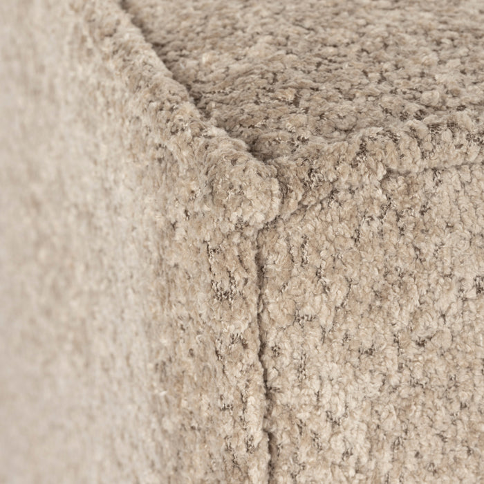 Zuiver x fonQ James 3-zitsbank - Teddystof - Beige