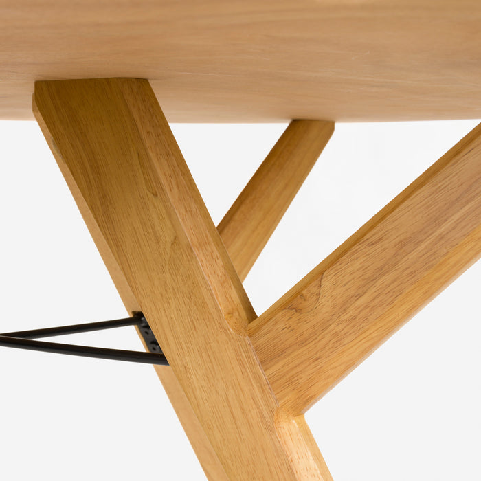 Zuiver x fonQ Ijver Eettafel - Ø 120 - Eiken