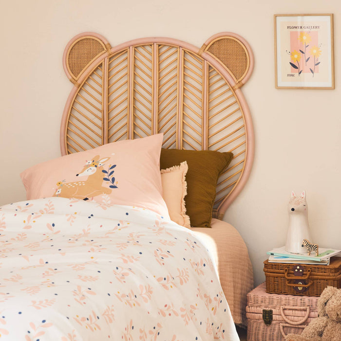 sweeek - Rotan hoofdbord voor kinderkamer, 90 x 100cm