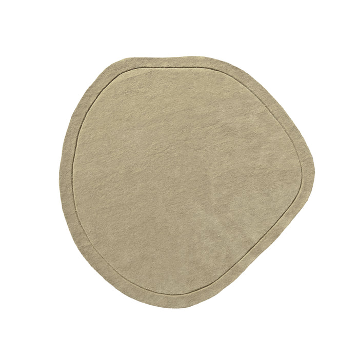 by fonQ Pebble Vloerkleed Ø 200 cm - Groen