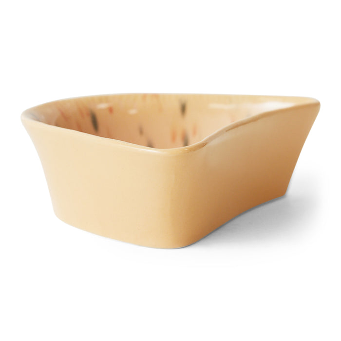 HKliving Shell Tapas Schaal - Speckled